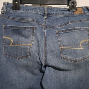 AEO Hi-Rise Jeggings - Light Wash